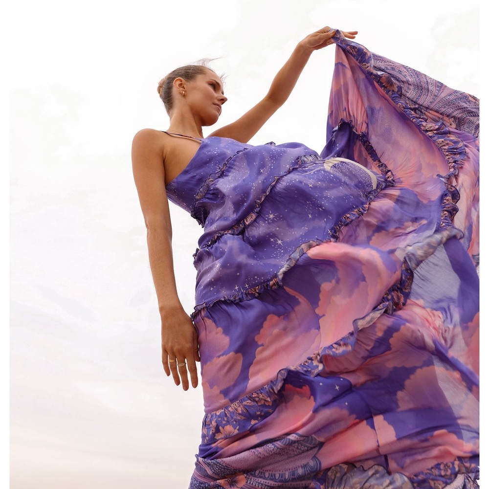 Spell and the Gypsy Luna Strappy Maxi NWT sz XS